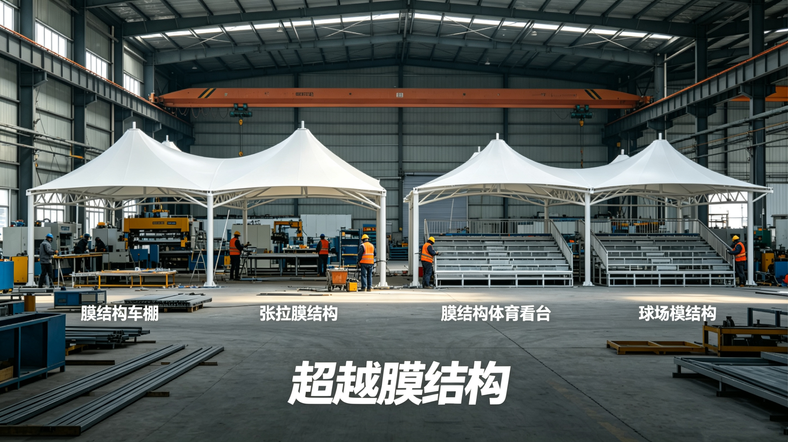 广元市膜结构工程膜结构车棚 - 方案